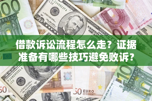 济南借款诉讼流程怎么走？证据准备有哪些技巧避免败诉？
