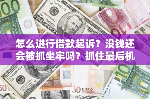 济南怎么进行借款起诉？没钱还会被抓坐牢吗？抓住最后机会！