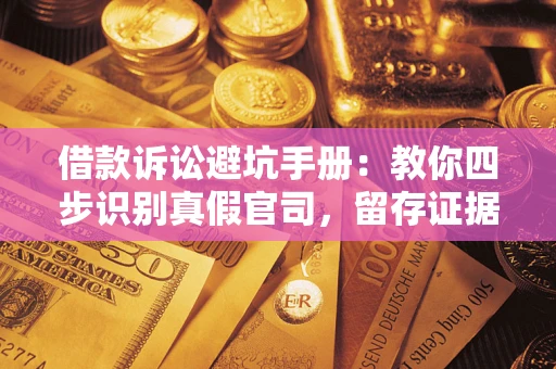 济南借款诉讼避坑手册：教你四步识别真假官司，留存证据不踩雷