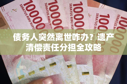 济南债务人突然离世咋办？遗产清偿责任分担全攻略