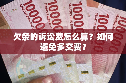 济南欠条的诉讼费怎么算？如何避免多交费？