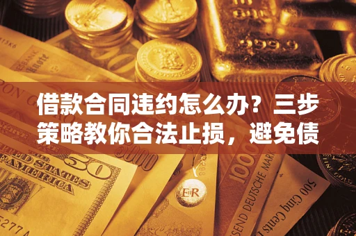 济南借款合同违约怎么办？三步策略教你合法止损，避免债务危机升级